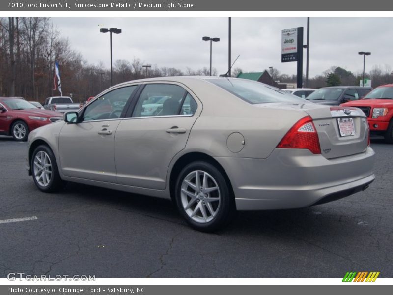 Smokestone Metallic / Medium Light Stone 2010 Ford Fusion SEL