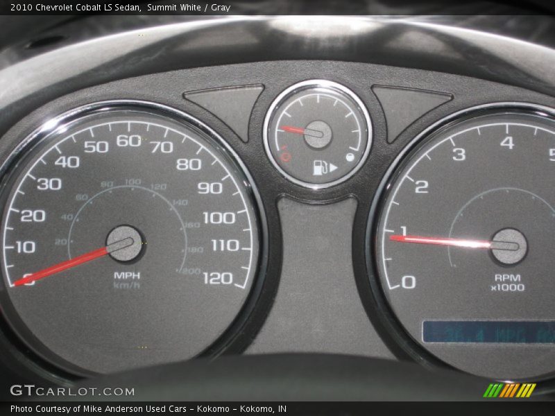 Summit White / Gray 2010 Chevrolet Cobalt LS Sedan