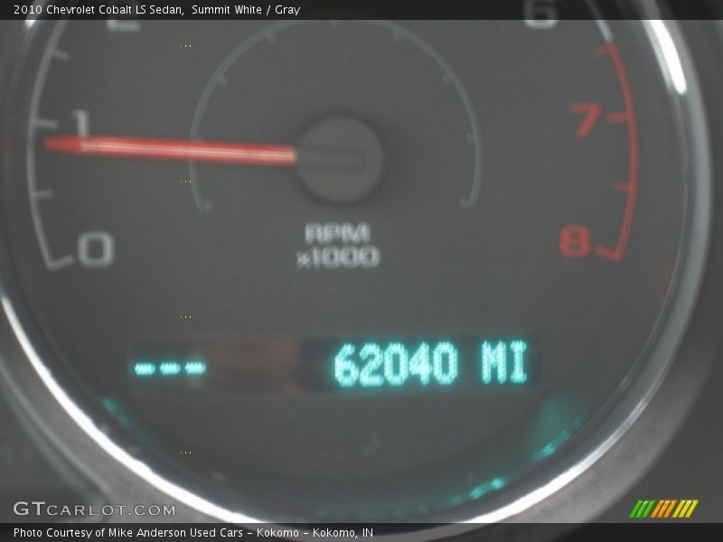 Summit White / Gray 2010 Chevrolet Cobalt LS Sedan