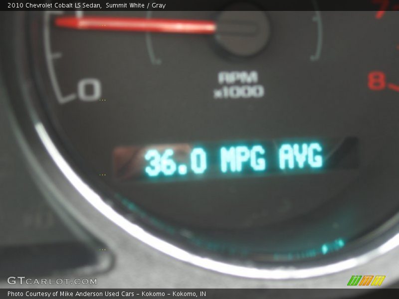 Summit White / Gray 2010 Chevrolet Cobalt LS Sedan