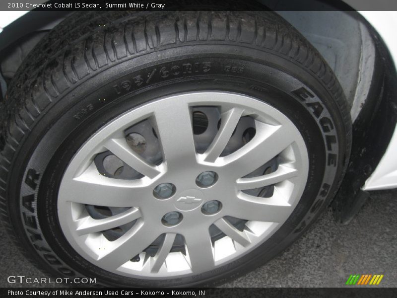Summit White / Gray 2010 Chevrolet Cobalt LS Sedan