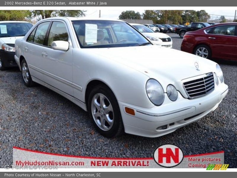 Alabaster White / Java 2002 Mercedes-Benz E 320 Sedan