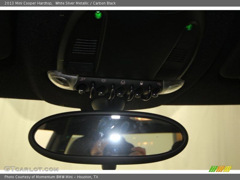 White Silver Metallic / Carbon Black 2013 Mini Cooper Hardtop