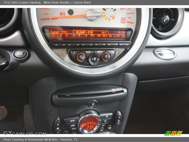 White Silver Metallic / Carbon Black 2013 Mini Cooper Hardtop