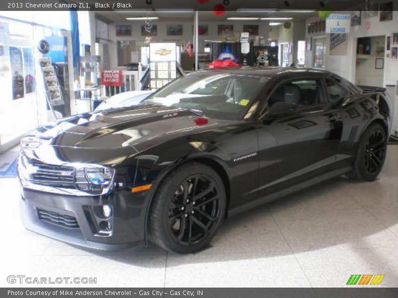 Black / Black 2013 Chevrolet Camaro ZL1
