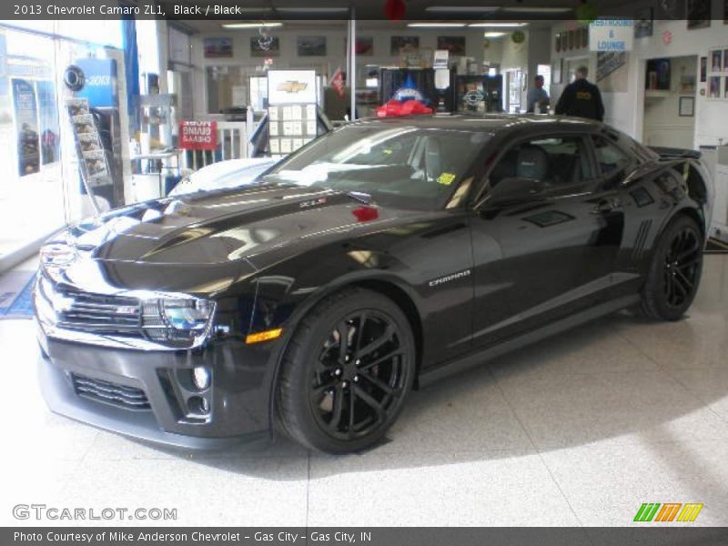 Black / Black 2013 Chevrolet Camaro ZL1