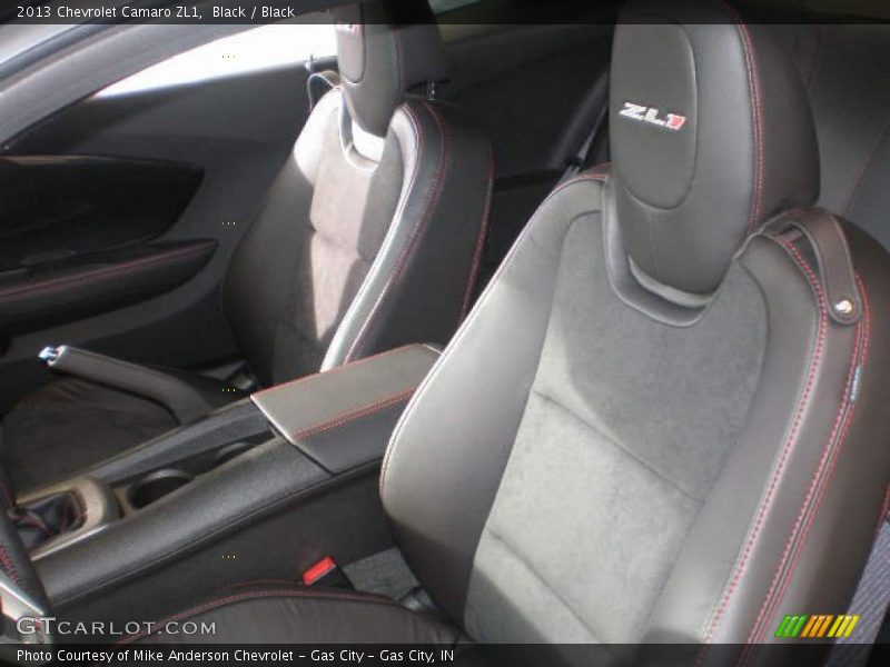 Front Seat of 2013 Camaro ZL1