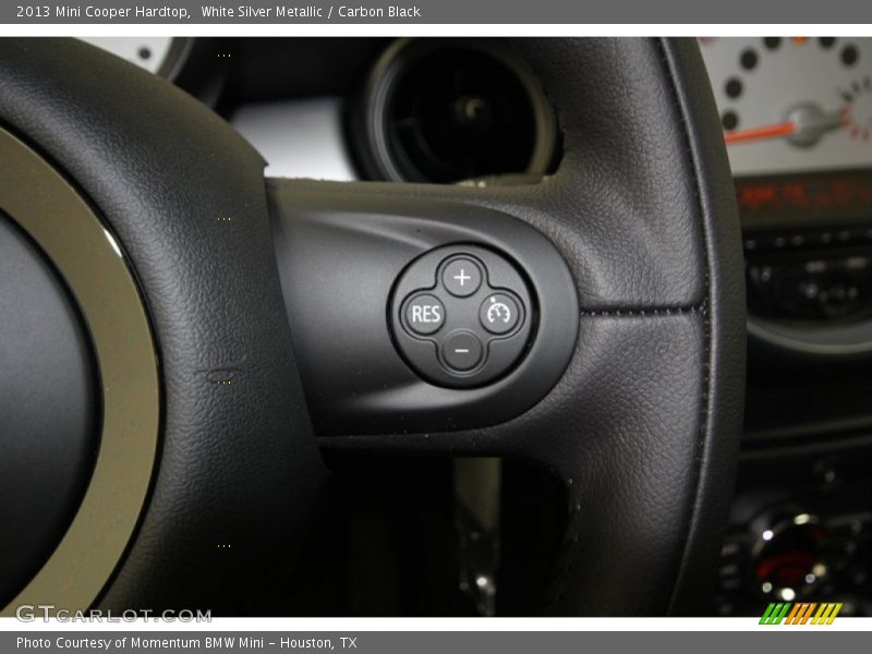 White Silver Metallic / Carbon Black 2013 Mini Cooper Hardtop