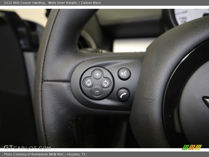 White Silver Metallic / Carbon Black 2013 Mini Cooper Hardtop