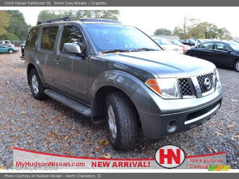 Storm Grey Metallic / Graphite 2006 Nissan Pathfinder SE
