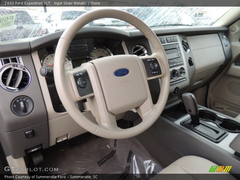 Ingot Silver Metallic / Stone 2010 Ford Expedition XLT