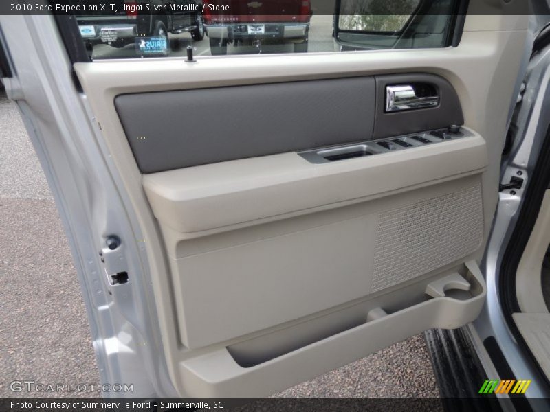 Ingot Silver Metallic / Stone 2010 Ford Expedition XLT