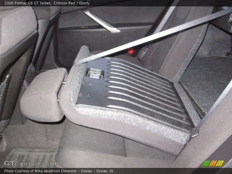 Crimson Red / Ebony 2006 Pontiac G6 GT Sedan