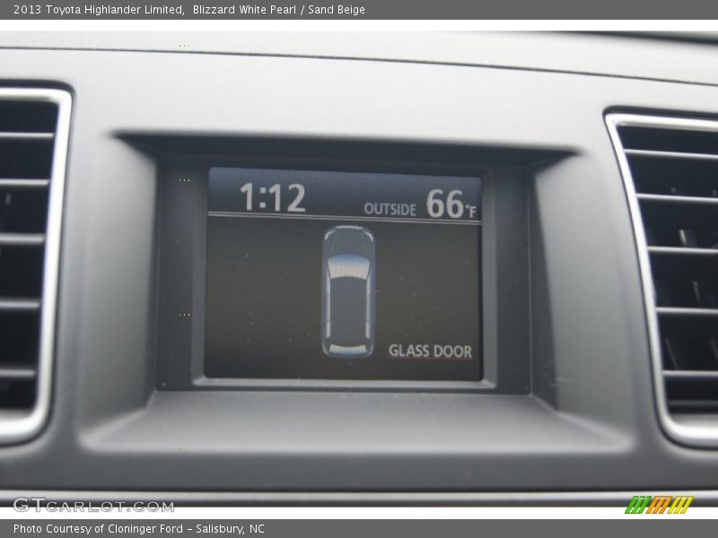 Blizzard White Pearl / Sand Beige 2013 Toyota Highlander Limited