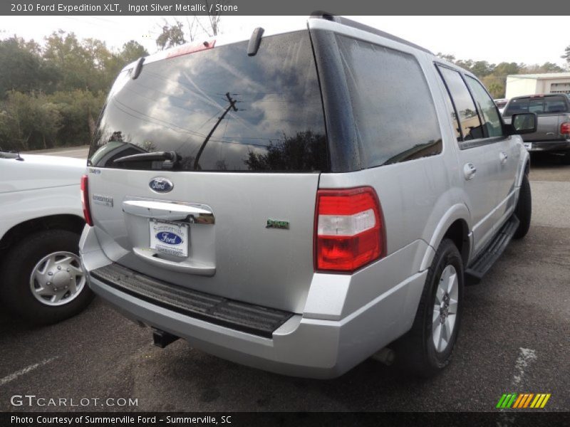 Ingot Silver Metallic / Stone 2010 Ford Expedition XLT