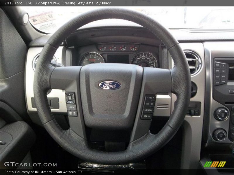 Sterling Gray Metallic / Black 2013 Ford F150 FX2 SuperCrew