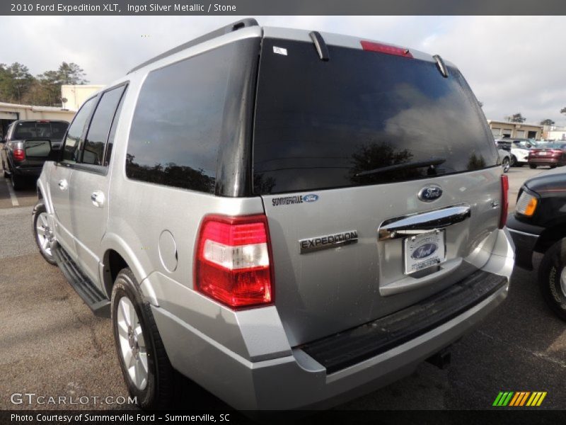 Ingot Silver Metallic / Stone 2010 Ford Expedition XLT