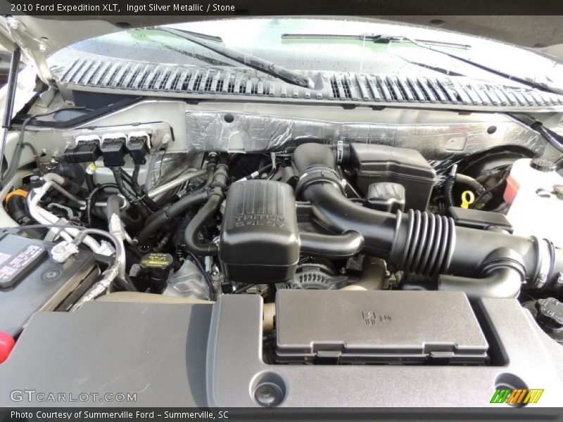 Ingot Silver Metallic / Stone 2010 Ford Expedition XLT