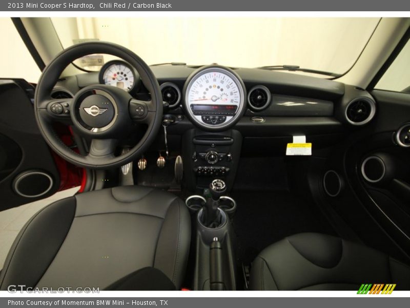 Chili Red / Carbon Black 2013 Mini Cooper S Hardtop