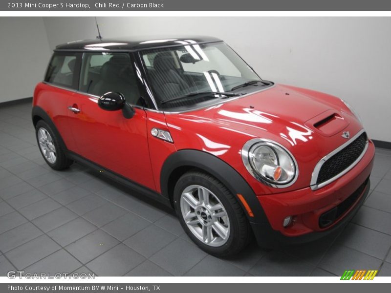 Chili Red / Carbon Black 2013 Mini Cooper S Hardtop