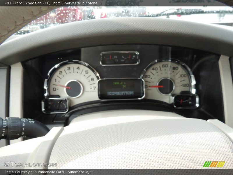 Ingot Silver Metallic / Stone 2010 Ford Expedition XLT