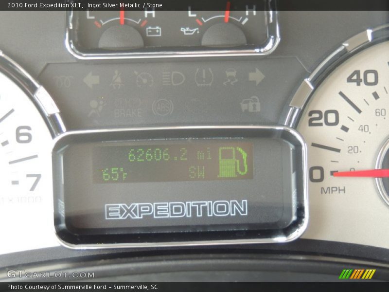 Ingot Silver Metallic / Stone 2010 Ford Expedition XLT