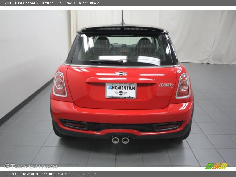 Chili Red / Carbon Black 2013 Mini Cooper S Hardtop