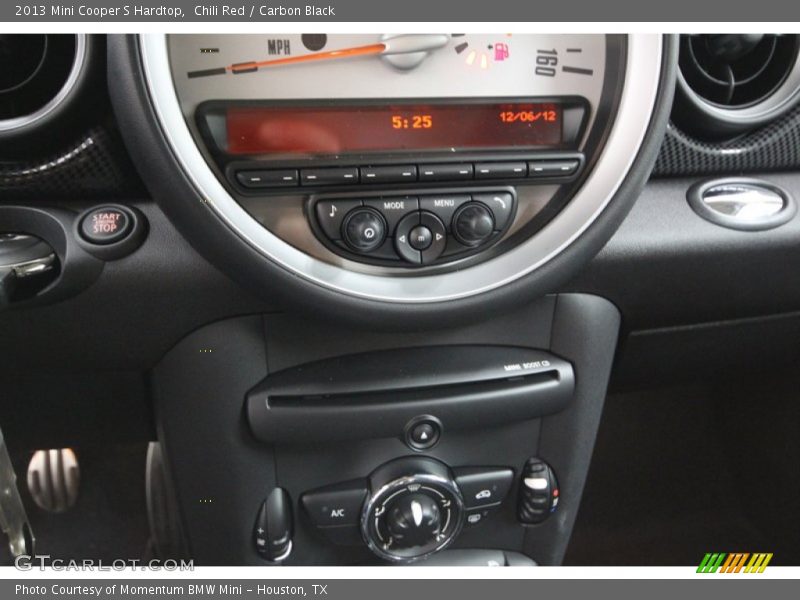 Chili Red / Carbon Black 2013 Mini Cooper S Hardtop