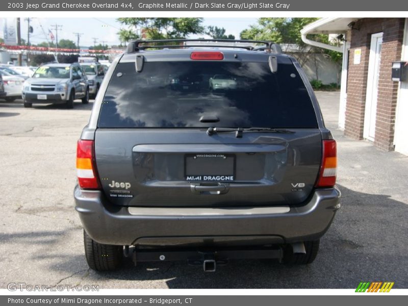 Graphite Metallic / Dark Slate Gray/Light Slate Gray 2003 Jeep Grand Cherokee Overland 4x4