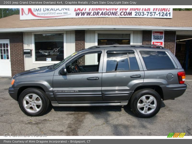 Graphite Metallic / Dark Slate Gray/Light Slate Gray 2003 Jeep Grand Cherokee Overland 4x4