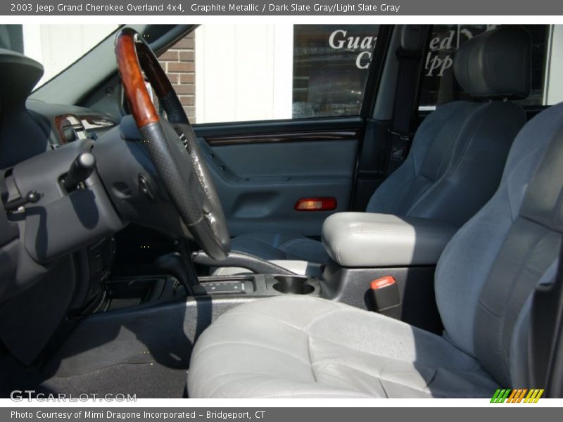 Graphite Metallic / Dark Slate Gray/Light Slate Gray 2003 Jeep Grand Cherokee Overland 4x4