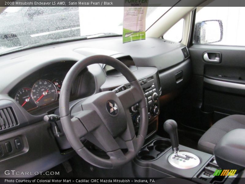 Dashboard of 2008 Endeavor LS AWD
