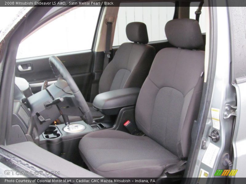 Front Seat of 2008 Endeavor LS AWD