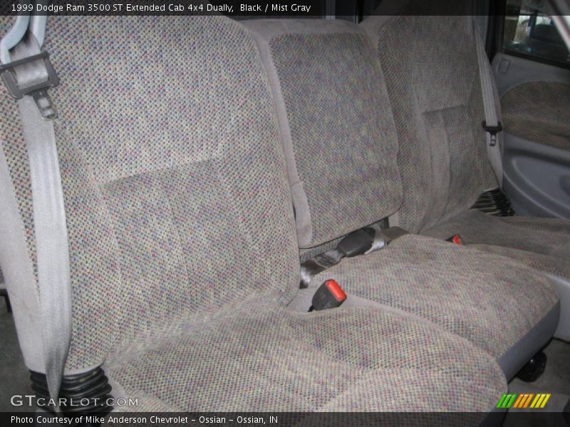 Black / Mist Gray 1999 Dodge Ram 3500 ST Extended Cab 4x4 Dually