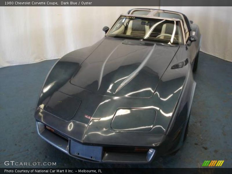 Dark Blue / Oyster 1980 Chevrolet Corvette Coupe