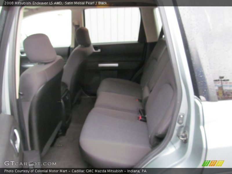 Rear Seat of 2008 Endeavor LS AWD