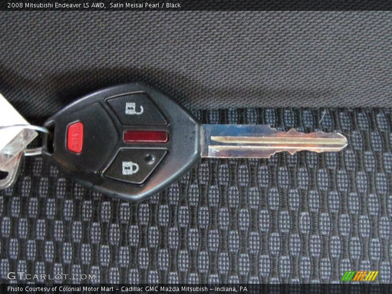 Keys of 2008 Endeavor LS AWD