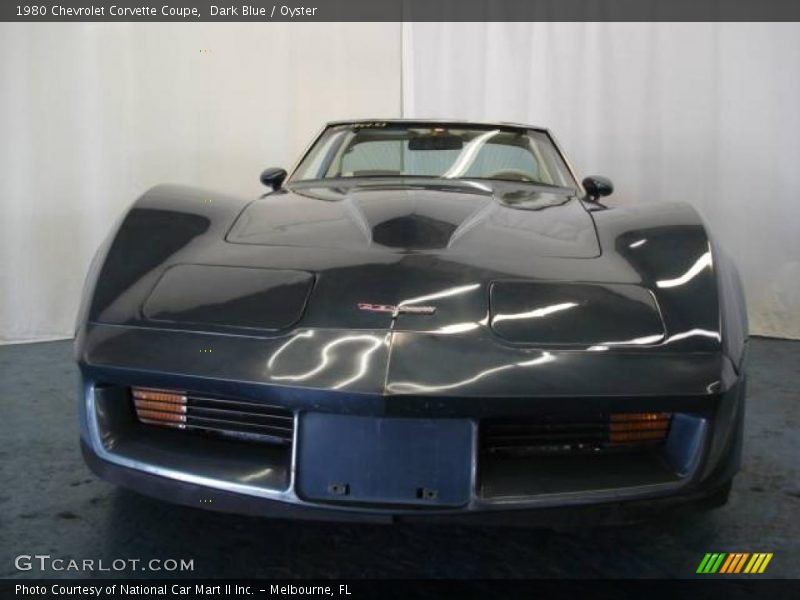 Dark Blue / Oyster 1980 Chevrolet Corvette Coupe