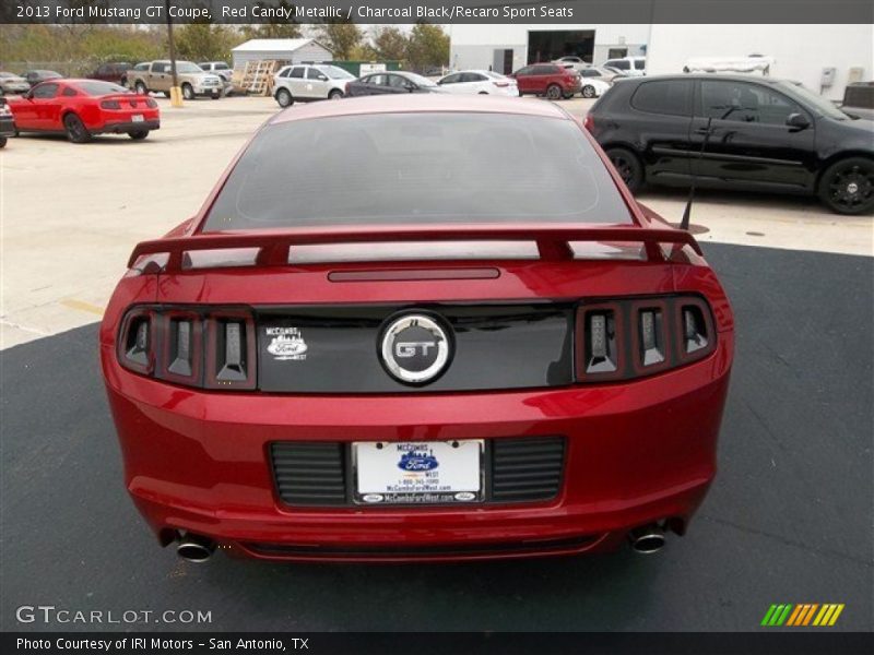 Red Candy Metallic / Charcoal Black/Recaro Sport Seats 2013 Ford Mustang GT Coupe