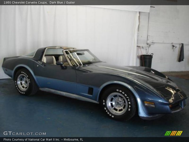Dark Blue / Oyster 1980 Chevrolet Corvette Coupe