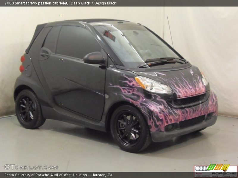 Deep Black / Design Black 2008 Smart fortwo passion cabriolet