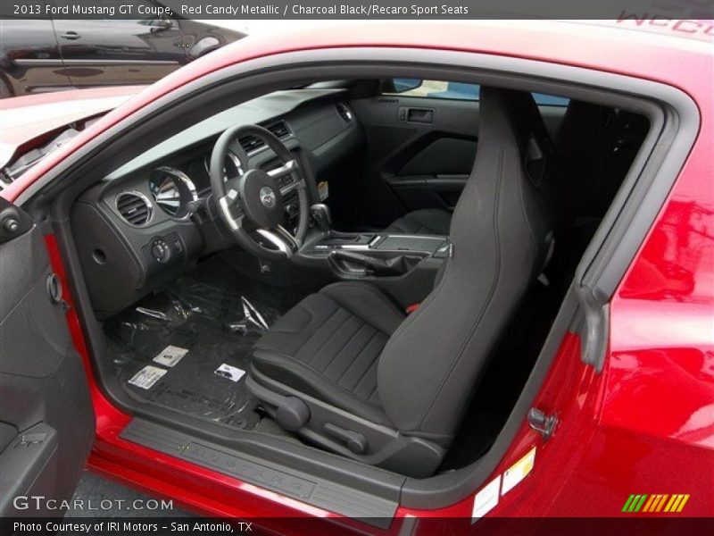  2013 Mustang GT Coupe Charcoal Black/Recaro Sport Seats Interior
