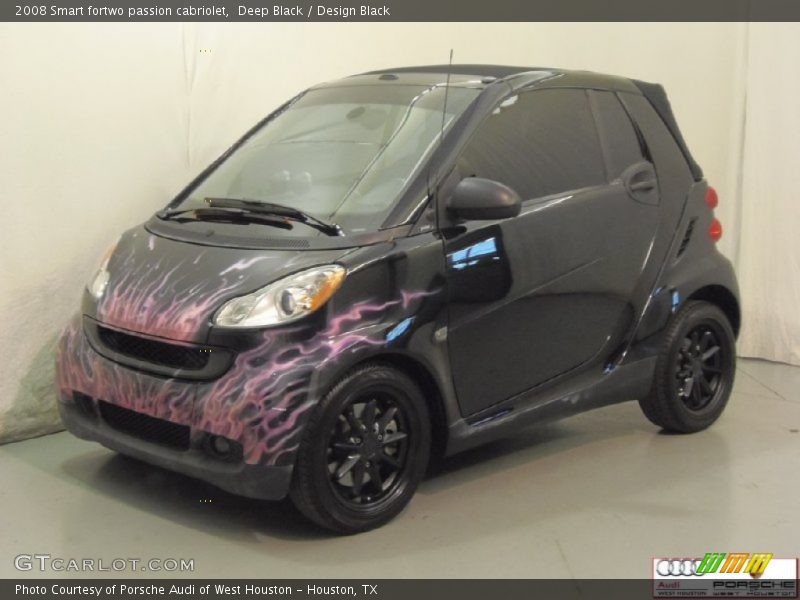 Deep Black / Design Black 2008 Smart fortwo passion cabriolet