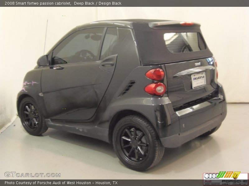Deep Black / Design Black 2008 Smart fortwo passion cabriolet