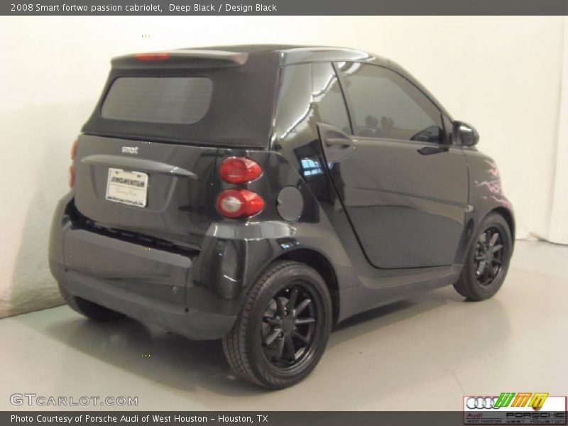 Deep Black / Design Black 2008 Smart fortwo passion cabriolet