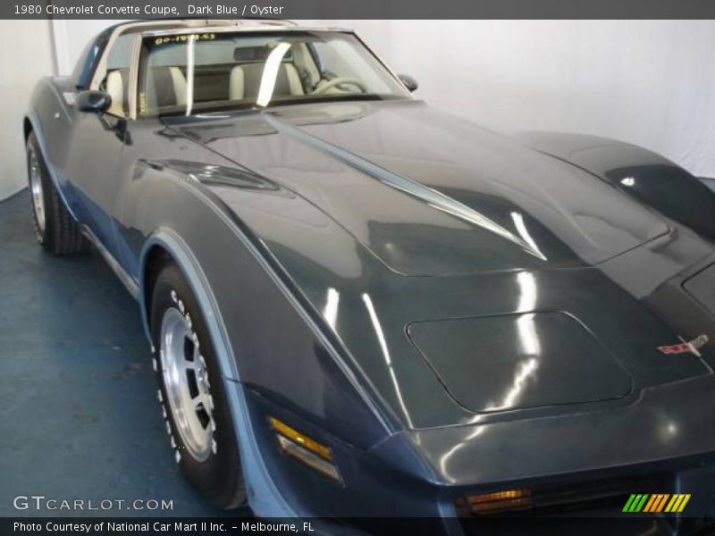 Dark Blue / Oyster 1980 Chevrolet Corvette Coupe