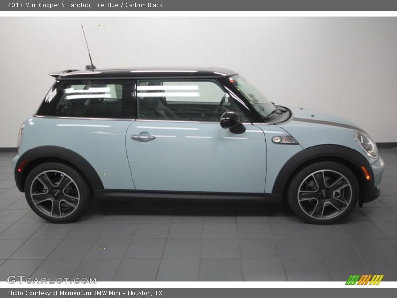 Ice Blue / Carbon Black 2013 Mini Cooper S Hardtop