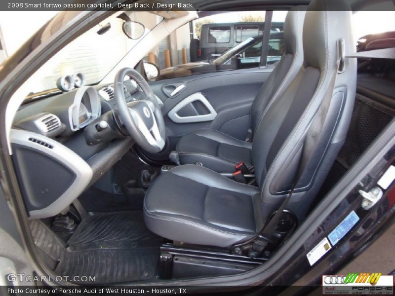 Deep Black / Design Black 2008 Smart fortwo passion cabriolet