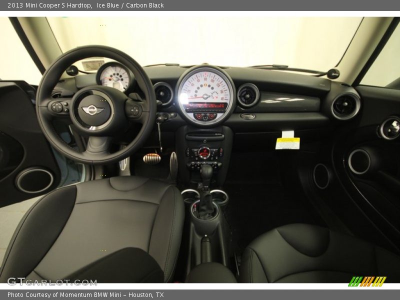 Ice Blue / Carbon Black 2013 Mini Cooper S Hardtop