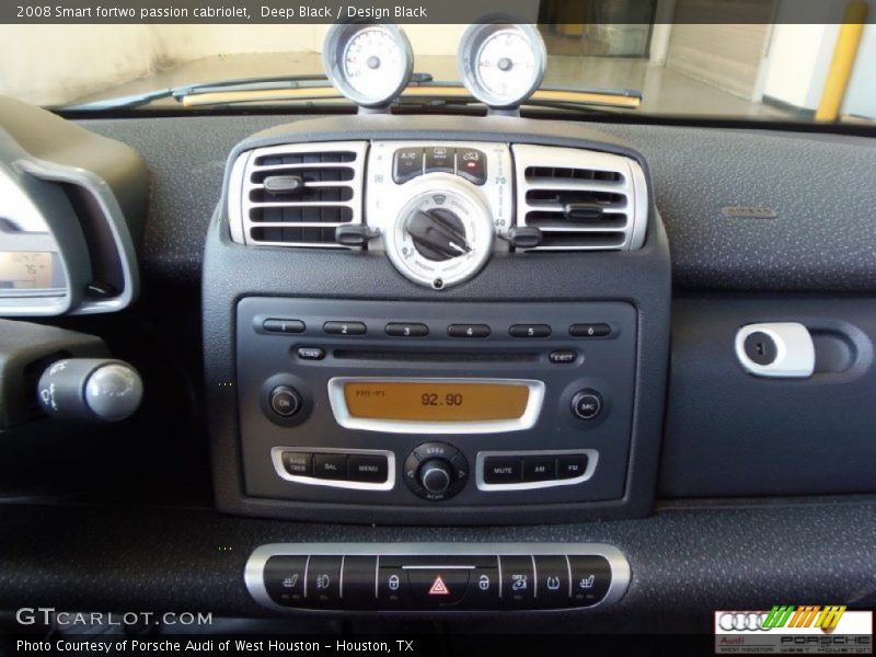 Deep Black / Design Black 2008 Smart fortwo passion cabriolet